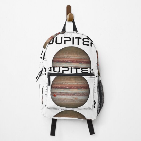 Item preview, Jupiter Solar System Nasa Picture and Stats Card Astronomy Space Science Teacher Black Text designed and sold by MathWare MathClips.