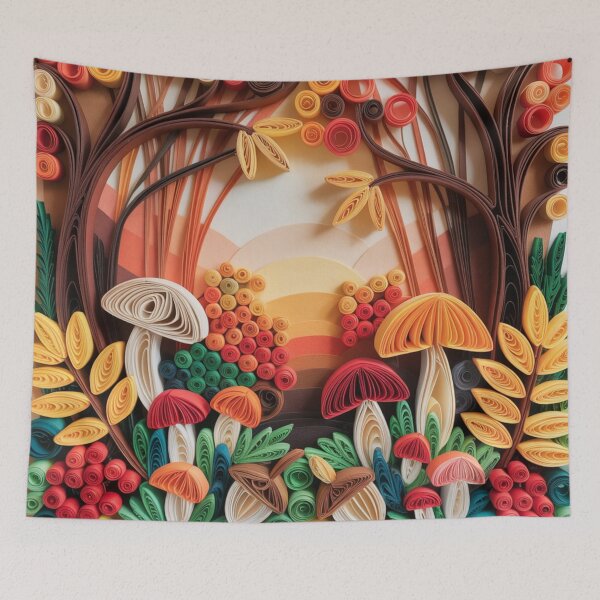 Item preview, Autumn,gifts of the forest,quilling style. designed and sold by elegantpaterns.