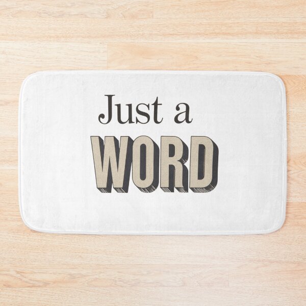 Item preview, Just a WORD designed and sold by RED-MOUSE.