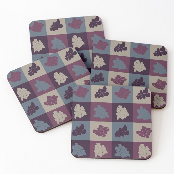 Item preview, Wavy Retro Flowers - Chill Tones designed and sold by Vanessa Priest.