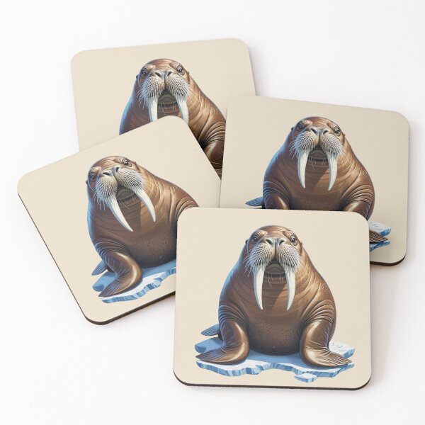 Item preview, Walrus on Ice — Color Edition designed and sold by DariaCraft.