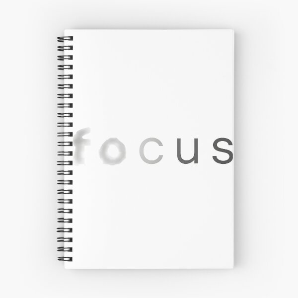 Item preview, FOCUS Minimalist Blur to Sharp Typography Tshirt T-Shirt designed and sold by Craftitect.