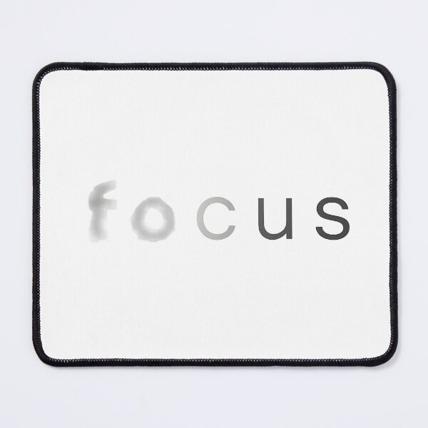 Item preview, FOCUS Minimalist Blur to Sharp Typography Tshirt T-Shirt designed and sold by Craftitect.