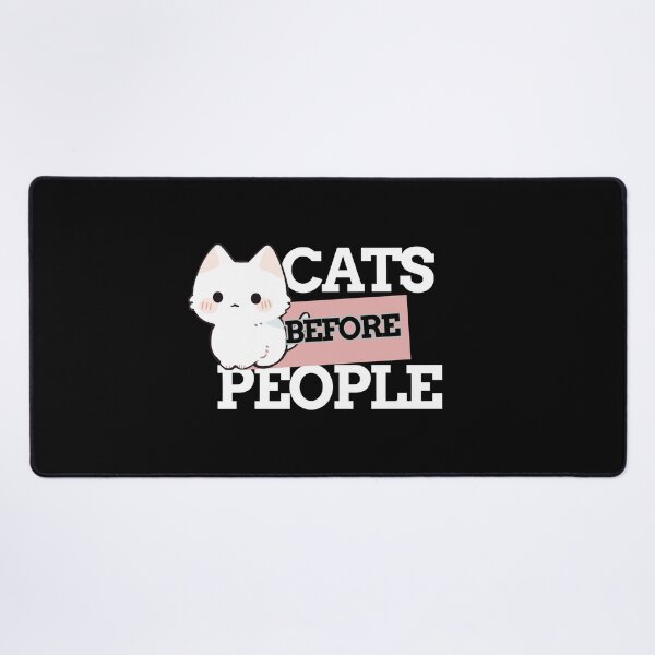 Item preview, Cats Before People – Funny Cat Lover Design designed and sold by CielaNoir.