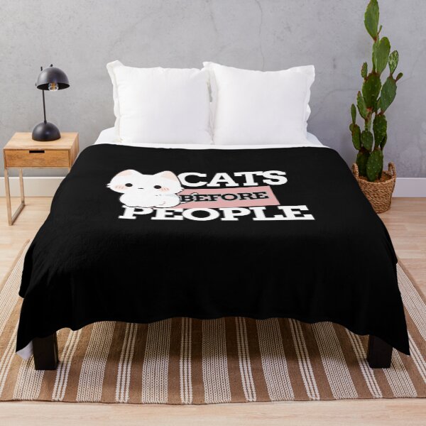Item preview, Cats Before People – Funny Cat Lover Design designed and sold by CielaNoir.