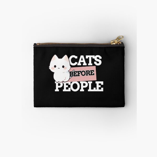 Item preview, Cats Before People – Funny Cat Lover Design designed and sold by CielaNoir.