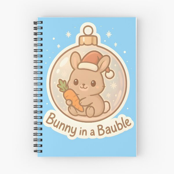 Item preview, Bunny in a Bauble – Cute Christmas Vet Rabbit  designed and sold by Bettybee00.