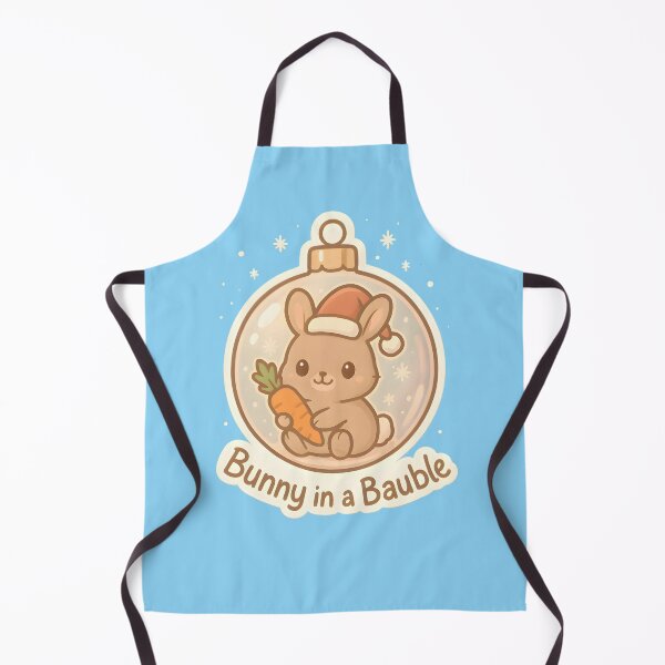 Item preview, Bunny in a Bauble – Cute Christmas Vet Rabbit designed and sold by Bettybee00.