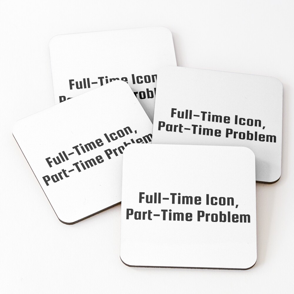 Item preview, Coasters (Set of 4) designed and sold by Ninjacatoff.