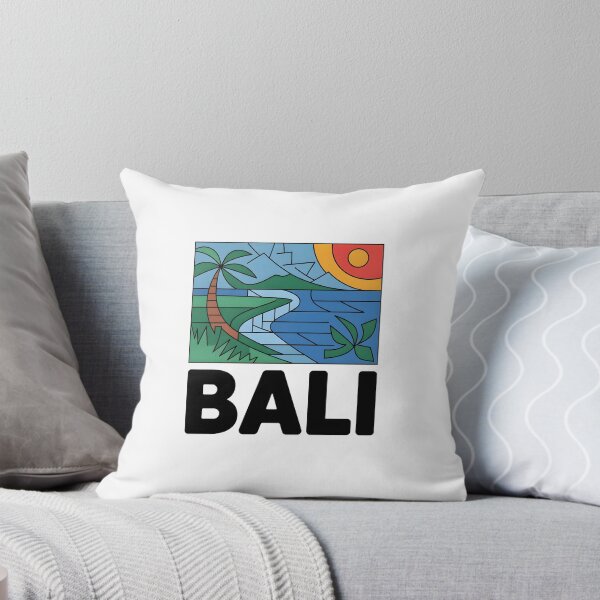 Item preview, Bali Island Minimalist Contemporary Art Print – Tropical Paradise Line Art designed and sold by OzzFrequency.