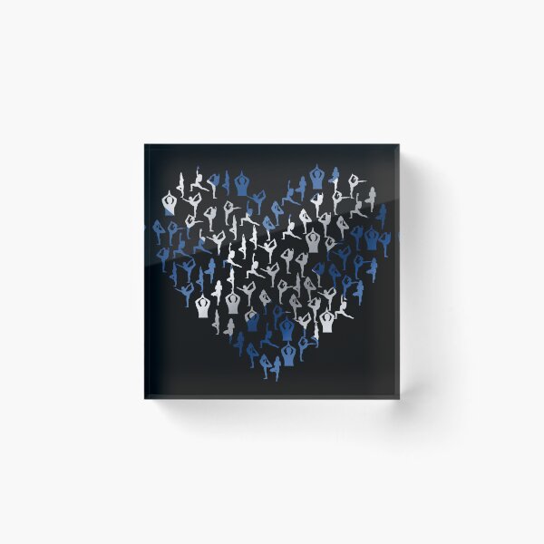 Item preview, Scotland Yoga Heart Gift | Scottish Yoga Lover Design designed and sold by Loom on the Loch.