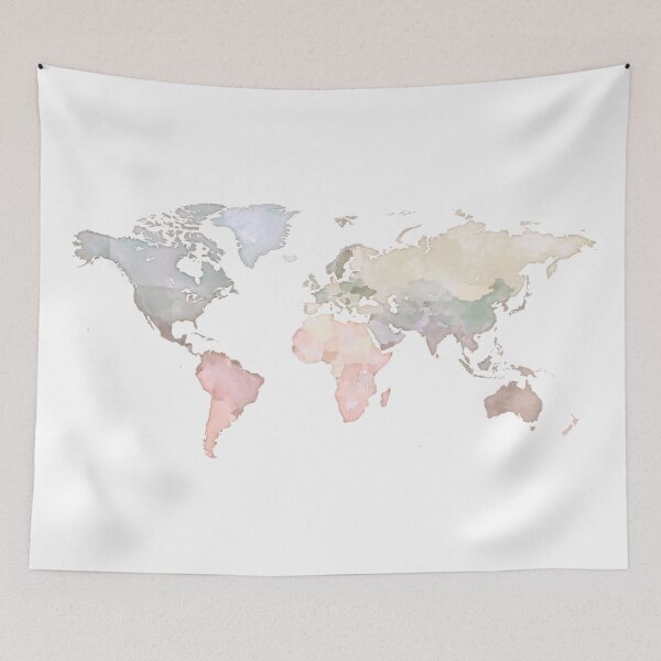 Item preview, World Map  designed and sold by Szafranscy Art Studio.