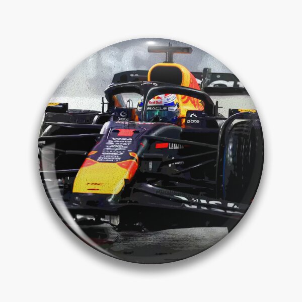 Item preview, Max Verstappen racing in the rain 2025 during Las Vegas qualifying abstract designed and sold by Rodissimus1984.