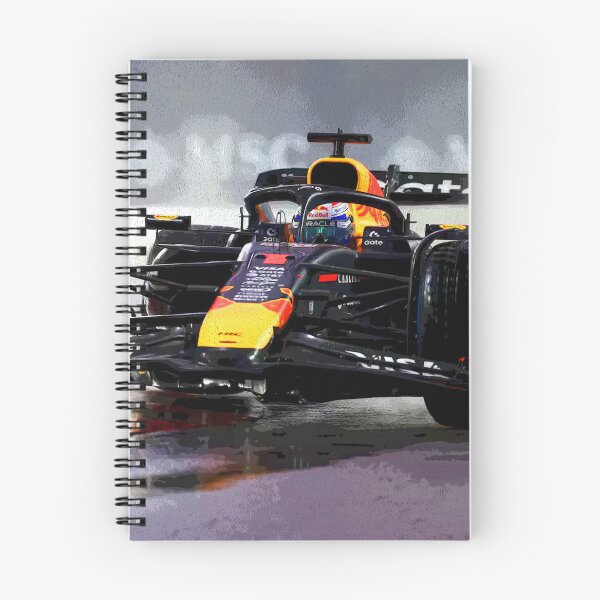 Item preview, Max Verstappen racing in the rain 2025 during Las Vegas qualifying abstract designed and sold by Rodissimus1984.