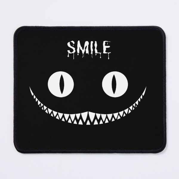 Item preview, Creepy Smile Cat Face – Horror Minimal Design designed and sold by Ahmed-G-Designs.