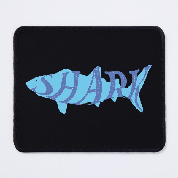 Item preview, Aesthetic Playful Nautical Shark Splash Typography designed and sold by PVTCreations.