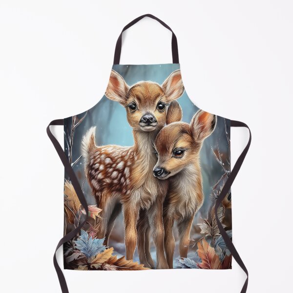 Item preview, Two Roe Deer in Forest designed and sold by PetsArt.