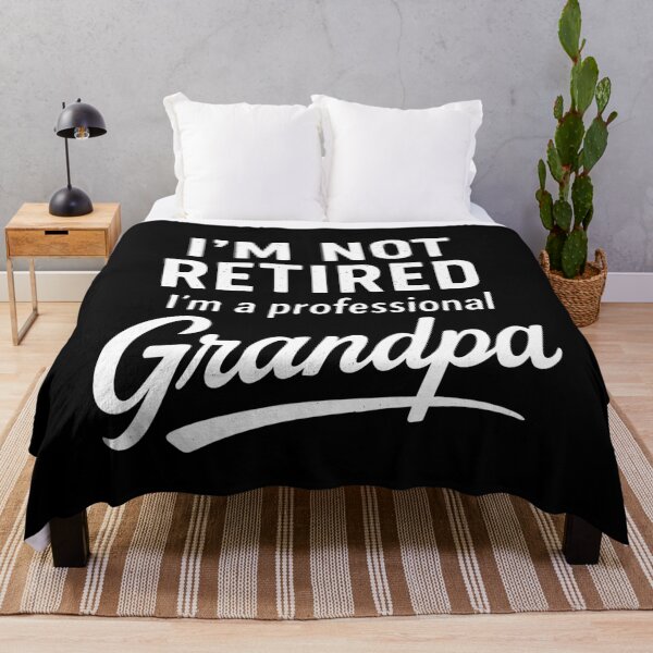 Item preview, I’m Not Retired I’m a Professional Grandpa designed and sold by Victor Shadehorn.