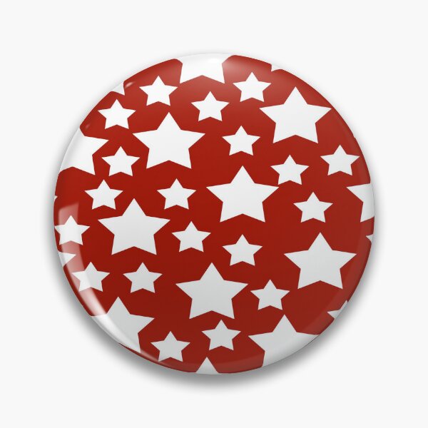 Item preview, Bold White Stars on Red designed and sold by Groovy Looks.