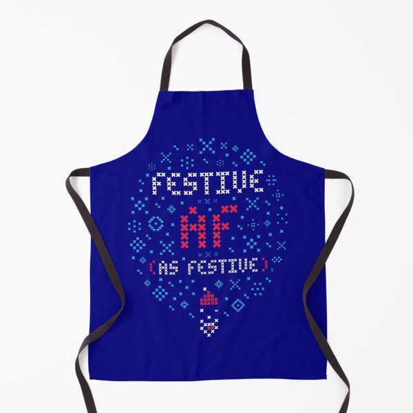 Item preview, Festive AF (As Festive) – Cross‑Stitch Pixel Graphic designed and sold by gstevensonart.