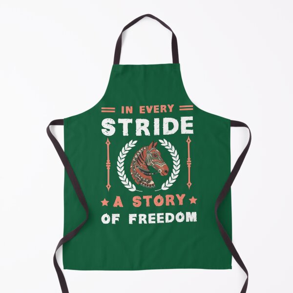 Aperçu de l'œuvre In Every Stride  A Story of Freedom  Artistic Horse Illustration créée et vendue par Lamassatshop.