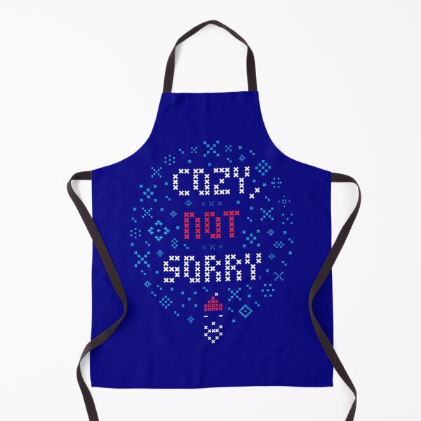 Item preview, Cozy, Not Sorry – Cross‑Stitch Pixel Graphic designed and sold by gstevensonart.