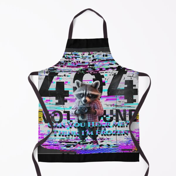 Item preview, Can You Hear Me I Think I'm Frozen T-Shirt - Glitchy WFH Raccoon 404 Error, Edgy Zoom Call Humor designed and sold by Searching ideas.