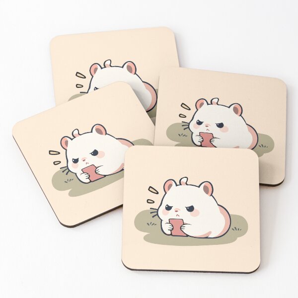 Item preview, Hamster Checking Messages designed and sold by TheHamsterArt.