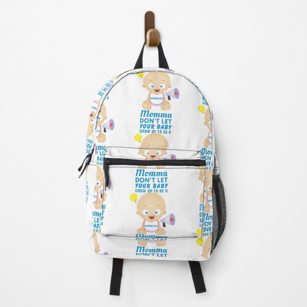Item preview, Momma, Don't Let Your Baby Grow Up to Be a Marketer – Funny Career Humor for Overworked Professionals designed and sold by SnarkSharks.