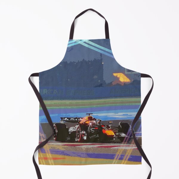 Item preview, Max Verstappen racing during the Qatar Grand Prix Sprint race 2025 watercolor designed and sold by Rodissimus1984.