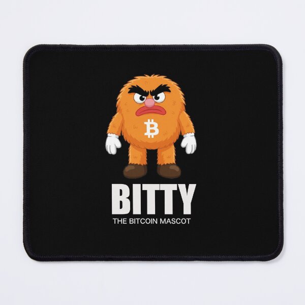 Item preview, Bitty the bitcoin mascot designed and sold by HaisterDesign.