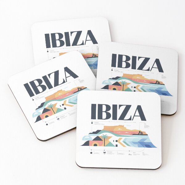 Item preview, Ibiza Minimal Contemporary Art – Balearic Island Design for Music & Party Lovers designed and sold by OzzFrequency.
