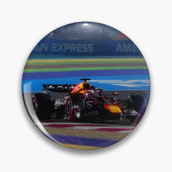 Item preview, Max Verstappen racing during the Qatar Grand Prix Sprint race 2025 abstract designed and sold by Rodissimus1984.