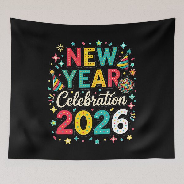 Item preview, Happy New Year Party Tee New Year Celebration 2026, 2026 celebration gift, festive holiday graphic tee designed and sold by saloui.