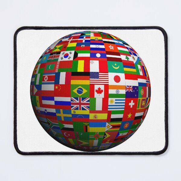 Item preview, Flags Of The World Round Globe designed and sold by ELK20.