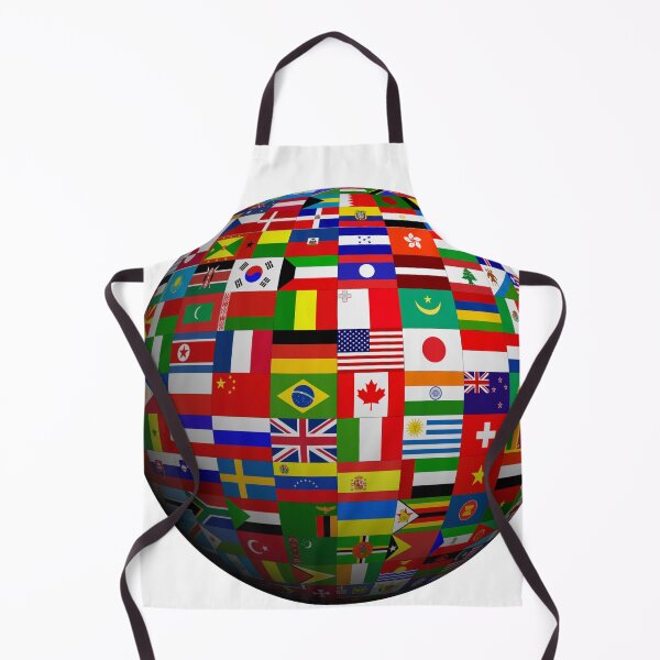 Item preview, Flags Of The World Round Globe designed and sold by ELK20.