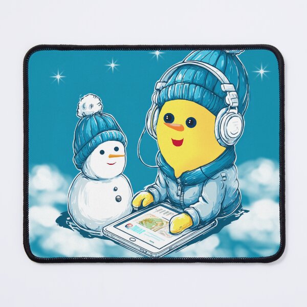 Item preview, Limon System Active - Cyber Lemon Winter Print designed and sold by Felia001.
