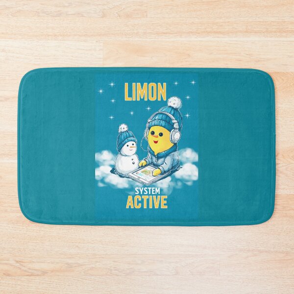 Item preview, Limon System Active -  Cyber Lemon Winter Print designed and sold by Felia001.