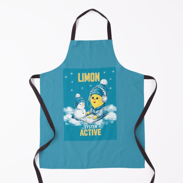Item preview, Limon System Active - Cyber Lemon Winter Print designed and sold by Felia001.