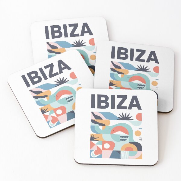Item preview, Ibiza Minimal Contemporary Art – Balearic Island Design for Music & Party Lovers designed and sold by OzzFrequency.