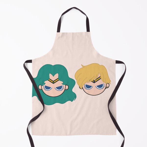 Item preview, Moody Chibi Uniform warriors - Uranus and Neptune designed and sold by Trista Designs.