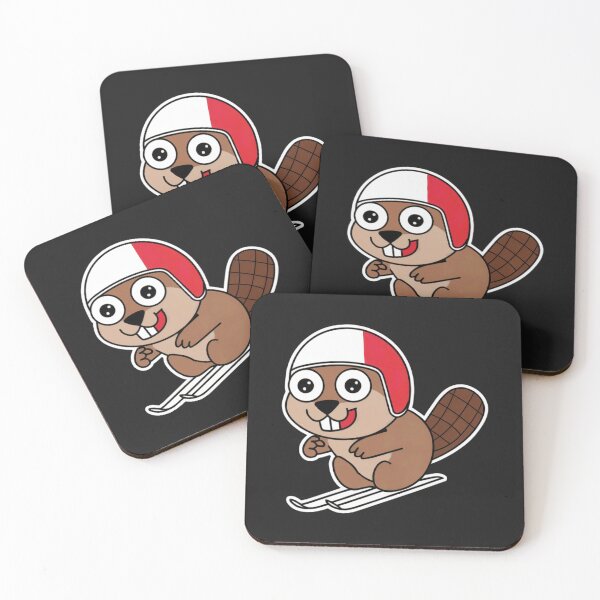 Item preview, Polish Beaver | Funny Ski Jumping | Skoki Narciarskie | Polski Bóbr designed and sold by Anniko Art Studio.
