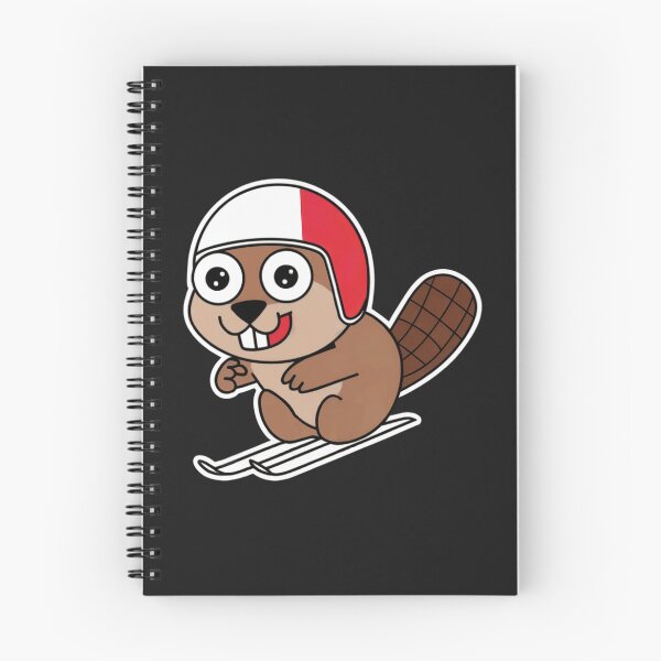 Item preview, Polish Beaver | Funny Ski Jumping | Skoki Narciarskie | Polski Bóbr designed and sold by Anniko Art Studio.