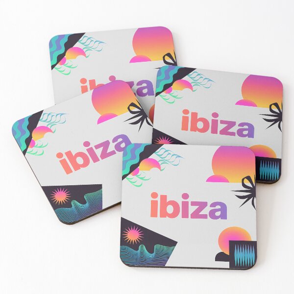 Item preview, Ibiza Minimal Contemporary Art – Balearic Island Design for Music & Party Lovers designed and sold by OzzFrequency.