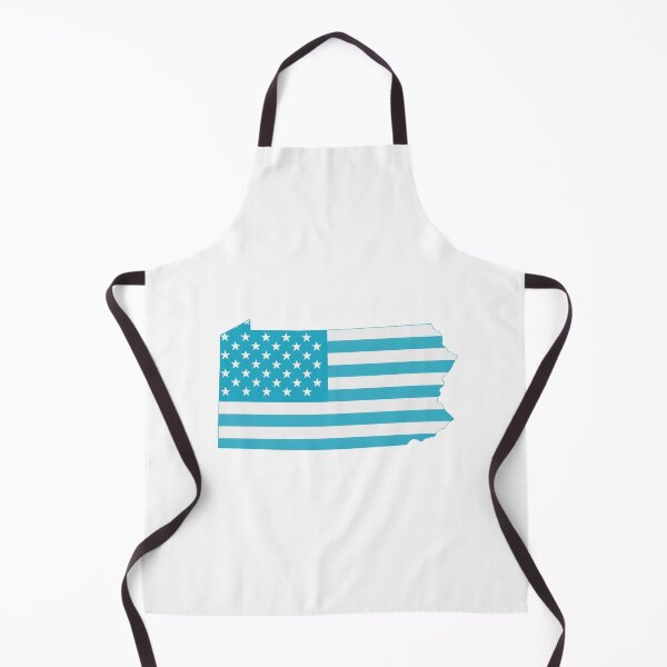 Item preview, Pennsylvania USA Flag Silhouette – Stars and Stripes State Outline designed and sold by Paper Drip.