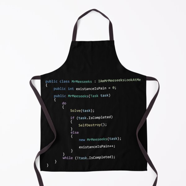 Item preview, Mr. Meeseeks life in code designed and sold by AdGalesso.