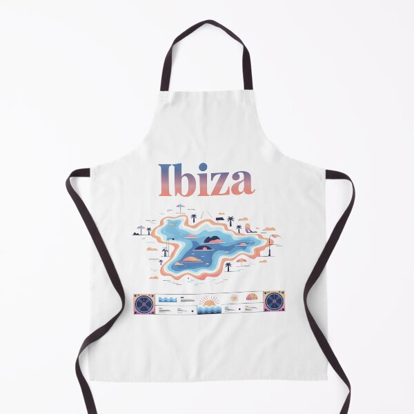 Item preview, Ibiza Minimal Contemporary Art – Balearic Island Design for Music & Party Lovers designed and sold by OzzFrequency.