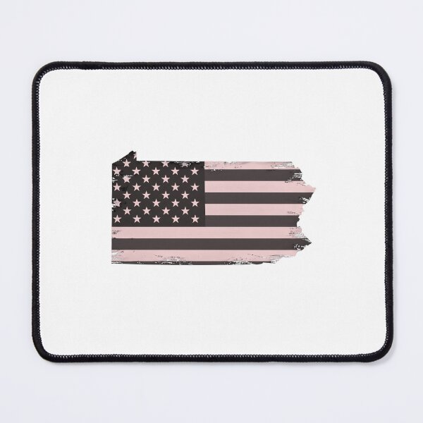 Item preview, Pennsylvania USA Flag Silhouette – Stars and Stripes State Outline designed and sold by Paper Drip.