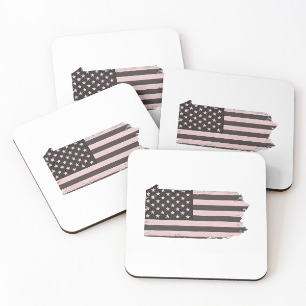 Item preview, Pennsylvania USA Flag Silhouette – Stars and Stripes State Outline designed and sold by Paper Drip.