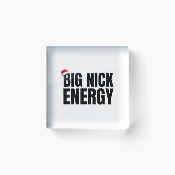 Item preview, Big Nick Energy (w/ Santa Hat) designed and sold by Stepadoda.